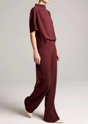 COLETTE HIGH WAIST CREPE BIAS 600BLR