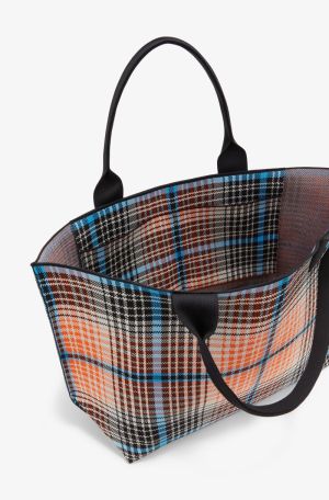  KNIT EASY SHOPPER MEDIUM MANDARIN ORANGE