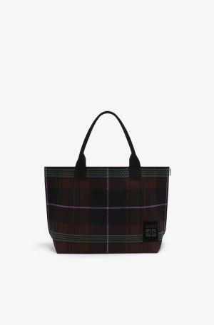 KNIT EASY SHOPPER MEDIUM CHICORY COFFEE 